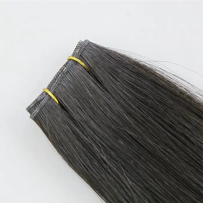 Extensions de cheveux de trame de génie vierge russe à Double tirage