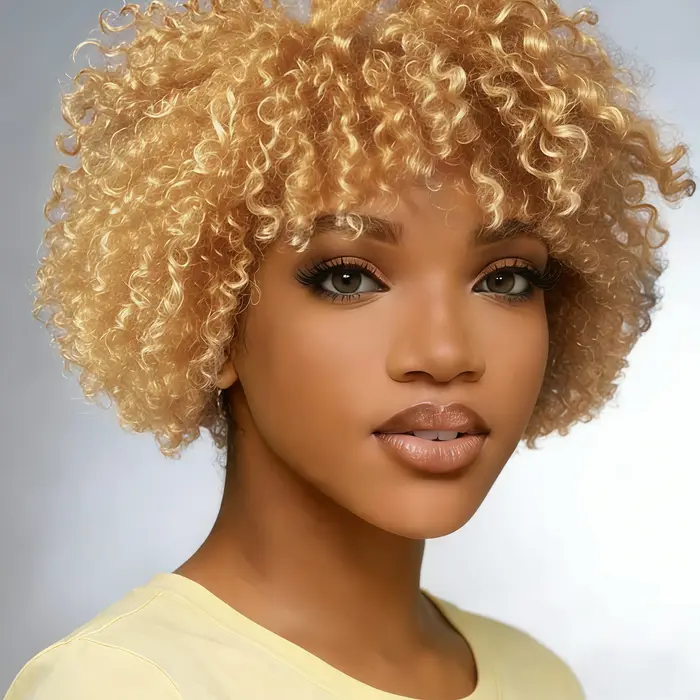 Perruque Pixie Cut en cheveux humains