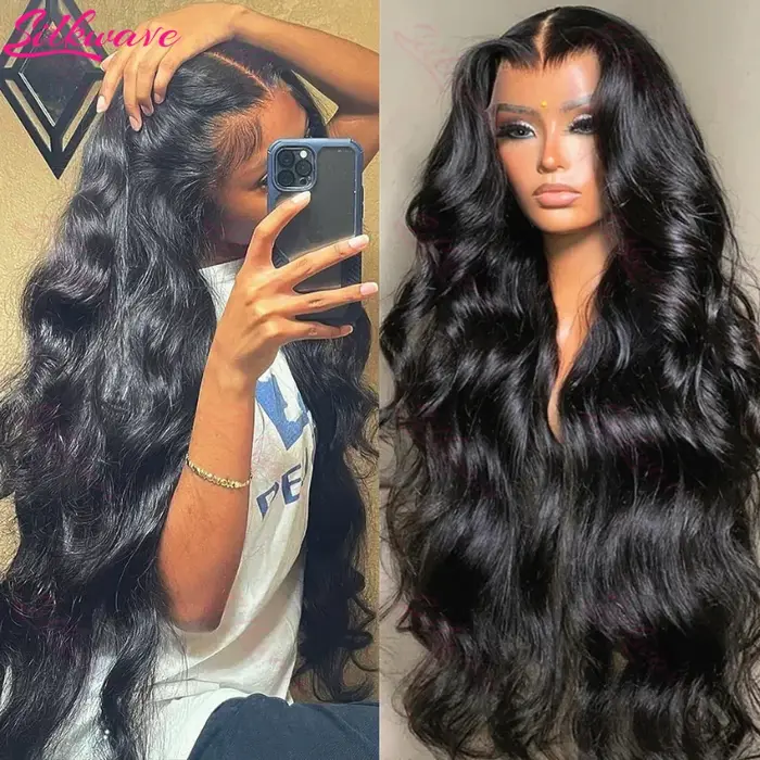 Perruques Lace Front HD Body Wave 13x4 13x6 de 30 à 40 pouces, pré-épilées, avec dentelle frontale, 