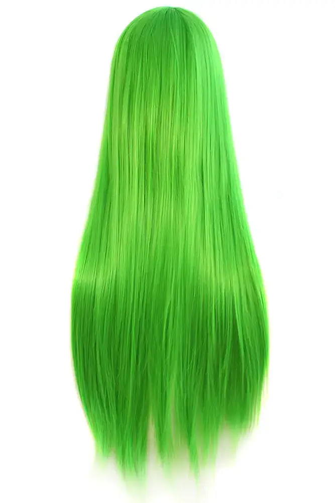 Perruque de Cosplay longue et lisse de 32 pouces