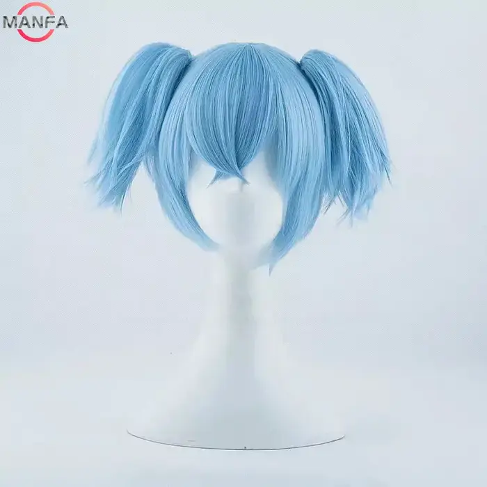 Anime Shiota Nagisa perruque Sally visage pince queue de cheval résistant à la chaleur cheveux synthétiques Cosplay