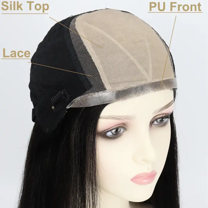 Perruque de cheveux humains Body Wave pour femmes
