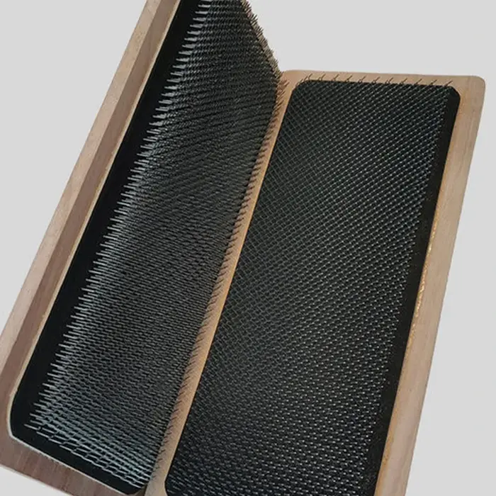 Outil professionnel d'extension de cheveux tressés, attelle de perruque en bois adaptée à l'extension de cheveux, carte de dessin 28x12cm