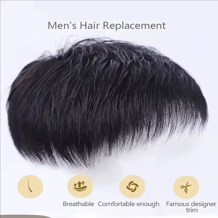 Perruque synthétique pour hommes