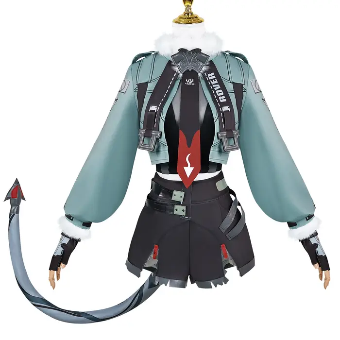 Perruque de Costume de Cosplay Zenless Zone Zero Jane Doe