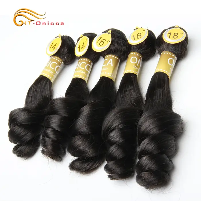 Tissage en Lot Brésilien Naturel Remy à Double Proximité