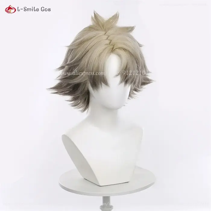 Perruque de Cosplay Rudo Surebrec