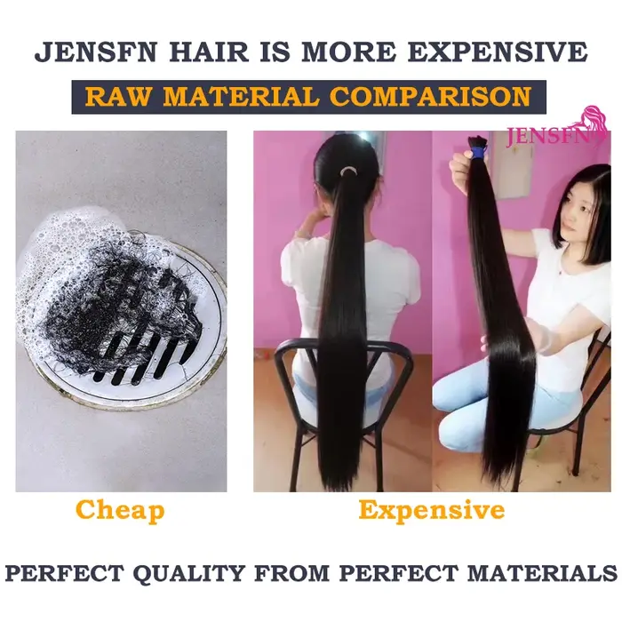 I-Tip-Extension de Cheveux Humains Lisses