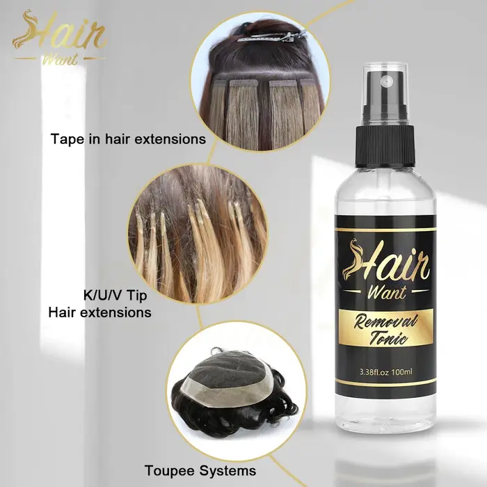 Hair Want-Dissolvant adhésif KerBrian