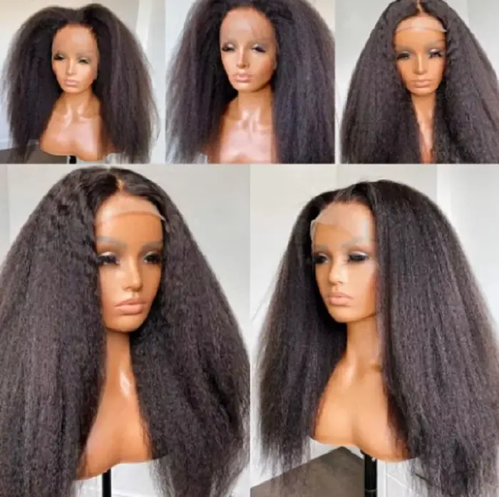 Perruque Full Lace Wig Yaki naturelle brésilienne