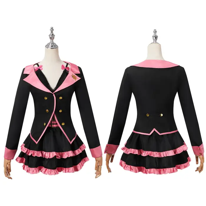 Costume de cosplay de chanteuse virtuelle avec perruque