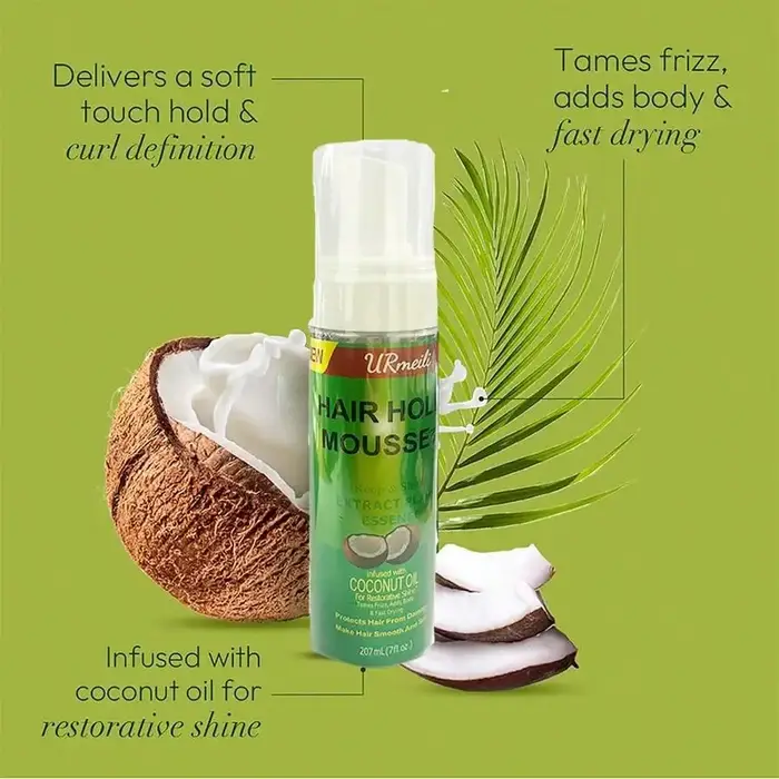 Mousse pour cheveux bouclés (207ml) pour perruques