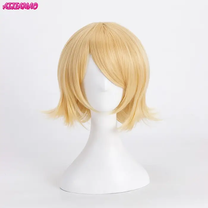 Perruque de Cosplay Rin Len