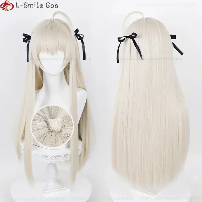 85 cm/70 cm Kasugano Sora Cosplay perruque Yosuga no Sora gris doré Anime perruque résistant à la ch