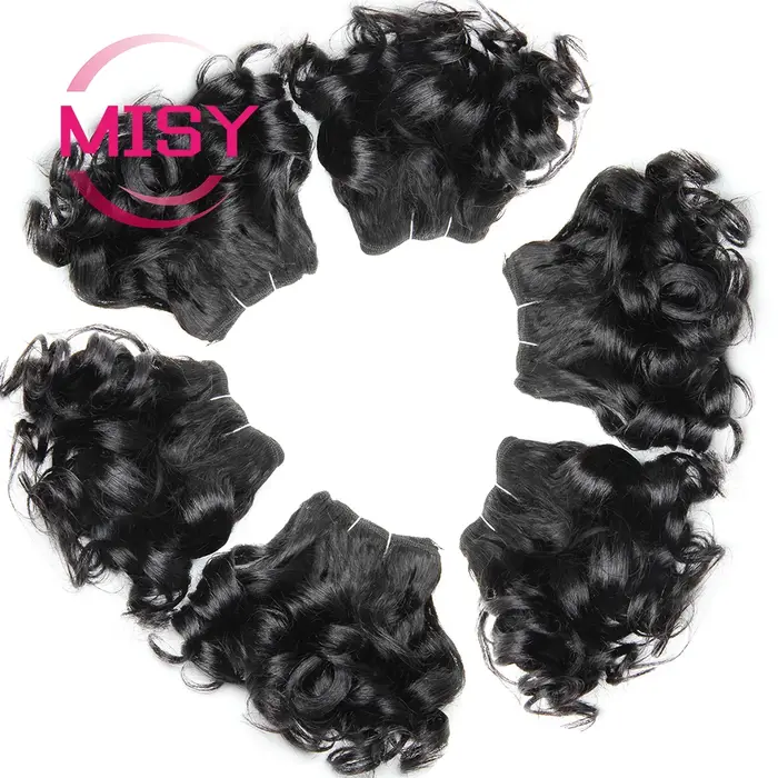 Cheveux humains naturels brésiliens 200 g/Lot paquets