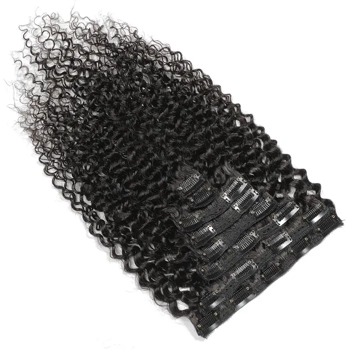Extensions de cheveux bouclés Newmi Kinky Curly à clipser