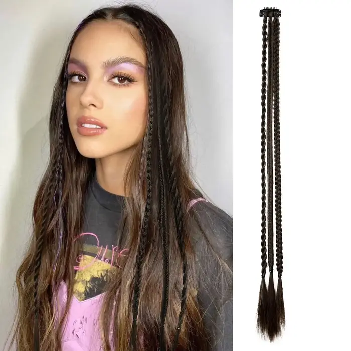 Extension de cheveux tressés 22 pouces Extensions