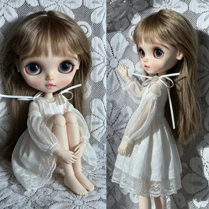 Perruque pour poupée Blythe