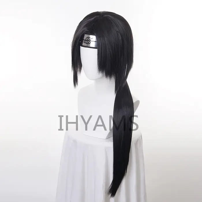 Perruque de Cosplay Anime Uchiha Itachi