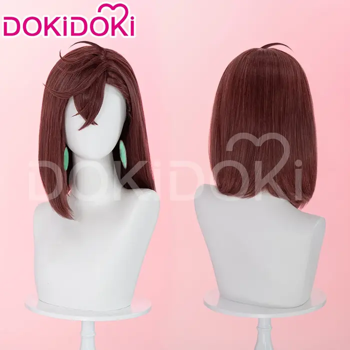 EN STOCK Perruque de cosplay Momo Ayase Okarun Anime Dandadan Cosplay DokiDoki Perruque Okarun Ken T