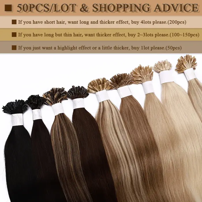 S-noilite-Extensions de Cheveux Humains Lisses