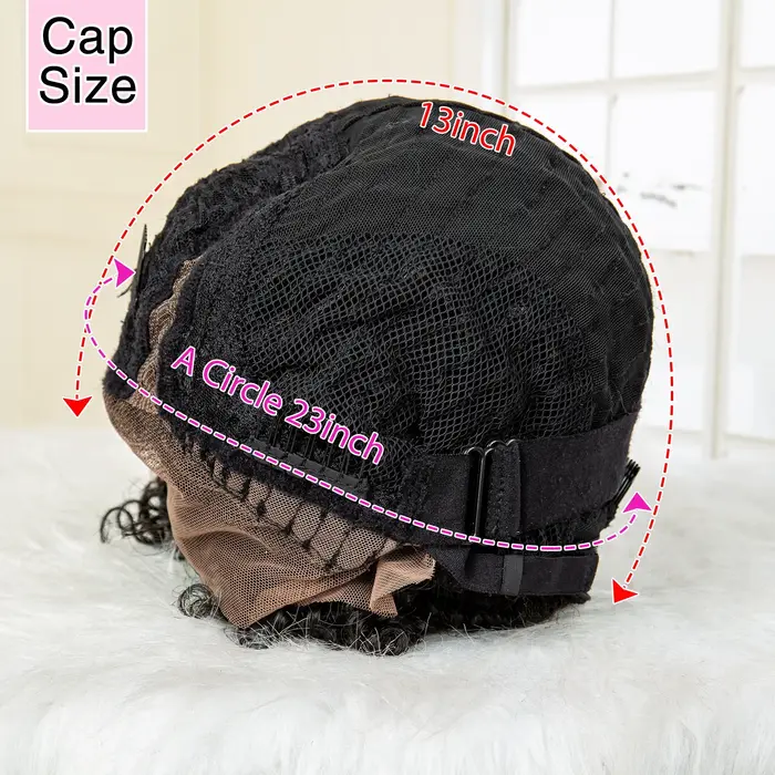 Perruques Synthétiques Courtes Blondes Tressées avec Cheveux de Bébé, Cheveux caution Bouclés, Bob a