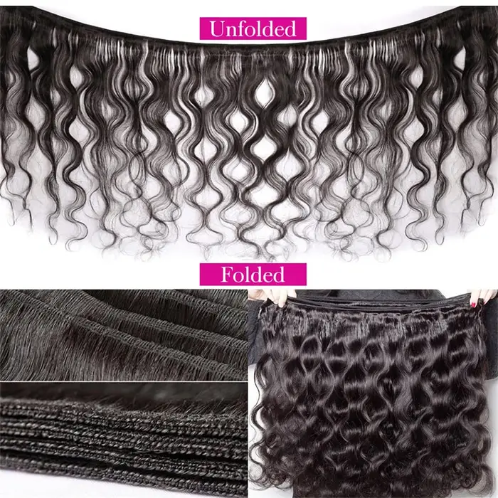 Mèches brésiliennes naturelles Body Wave élégantes de 28 pouces