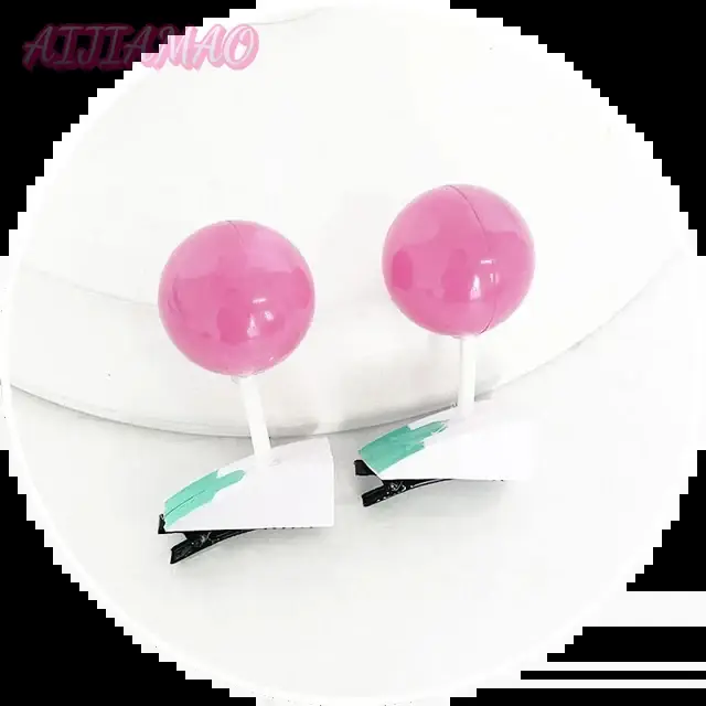 Nouveau! Saiki Kusuo Cosplay perruque Anime la vie désastreuse de Saiki K 30 cm Rose rouge perruque