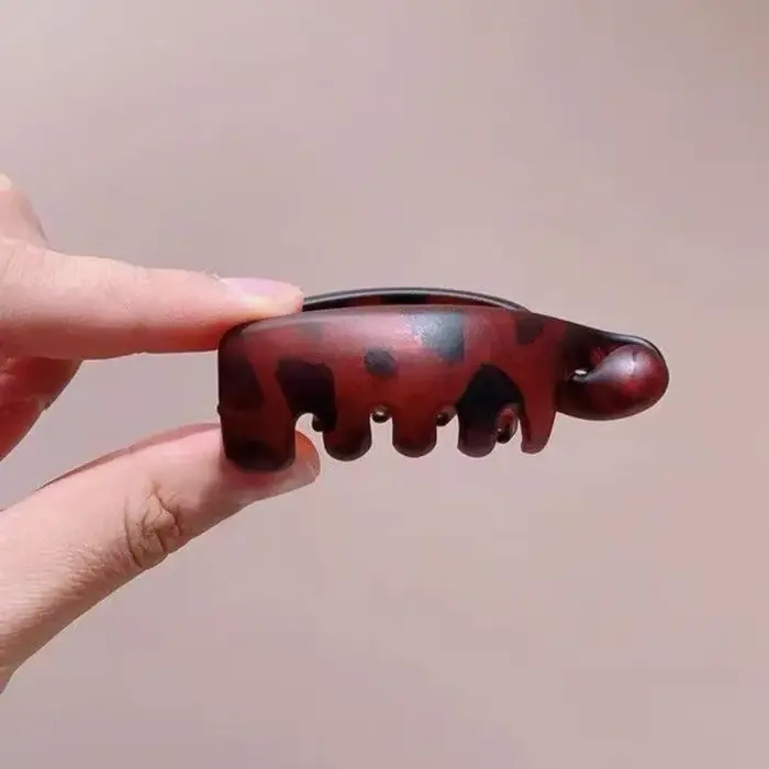 Pinces à cheveux banane, petite taille, pinces verticales pour femmes, pinces élégantes pour queue d