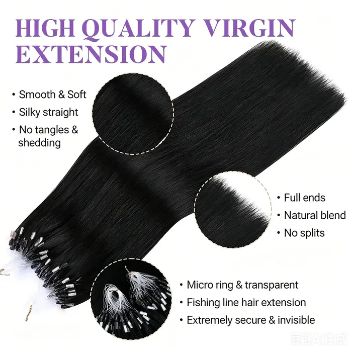 Extensions de cheveux Microlink