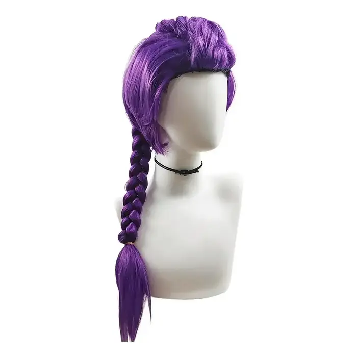 Film animé k-pop chasseur Zoey Rumi Mira Cosplay perruque Halloween femme Rose violet résistant à la