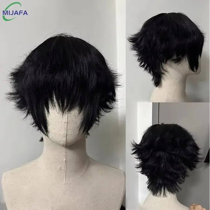 Haute qualité jeu P5 Amamiya Ren Cosplay perruque Kurusu Akira