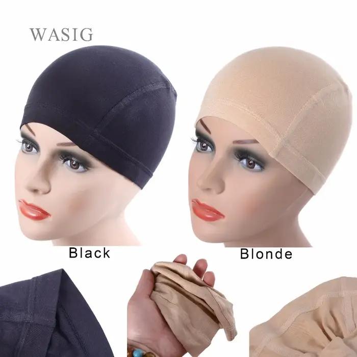 Bonnet de perruque en fibre de bambou pour femme