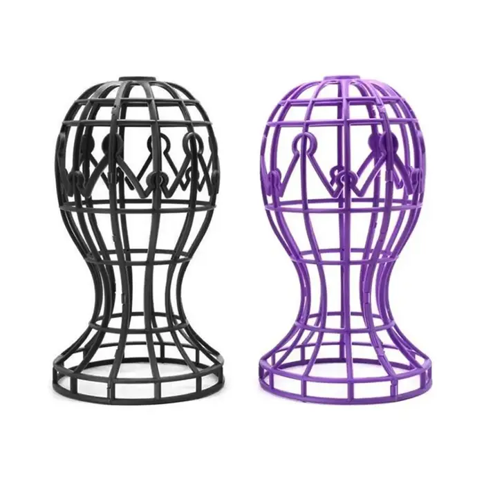 Nouveau support pliable pour perruque
