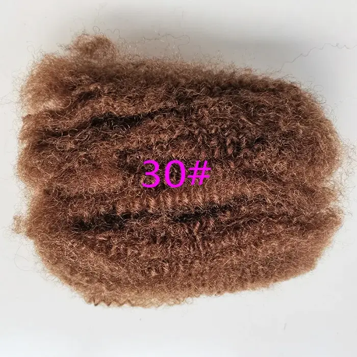 Cheveux en vrac afro crépus 4C de qualité supérieure 4 # 30 # 27 # Extensions