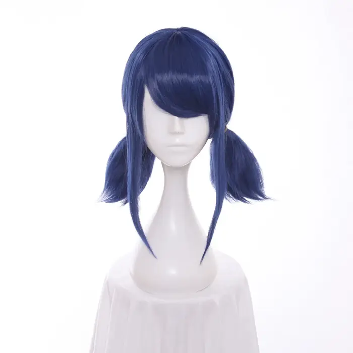 Perruque Cosplay CÔTÉ cinelle bleue