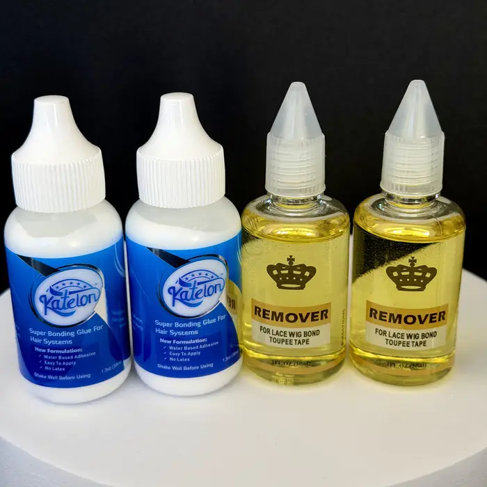 Kit de colle et dissolvant pour perruques