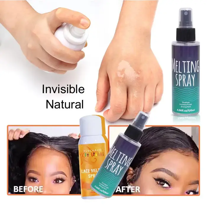 Spray de Fusion de Dentelle pour Perruque Sans Colle