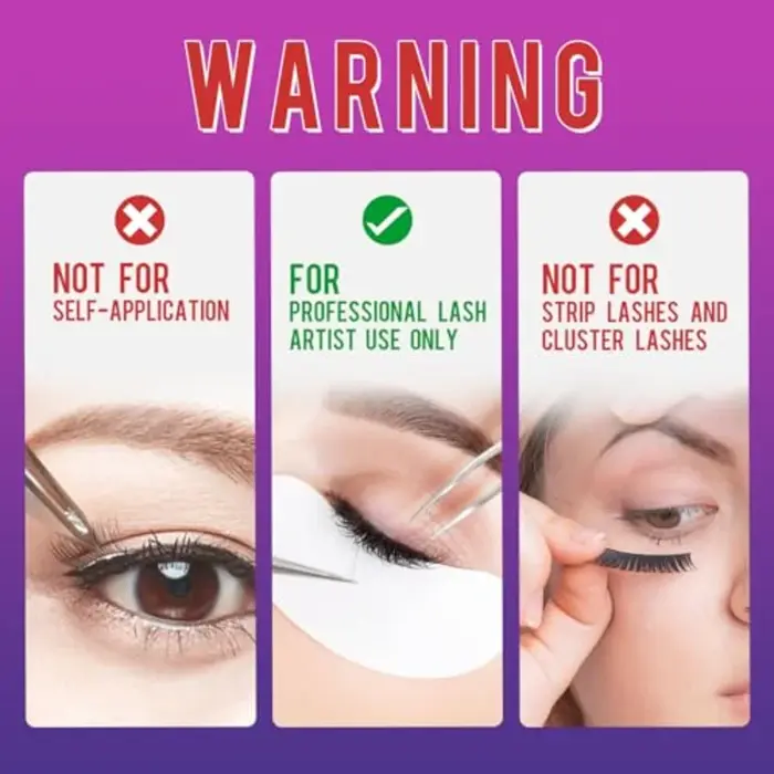 Colle à cils UV 5 ml pour extensions de cils