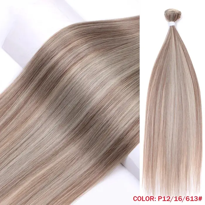 Mèches synthétiques Yaki lisses pour Salon de coiffure