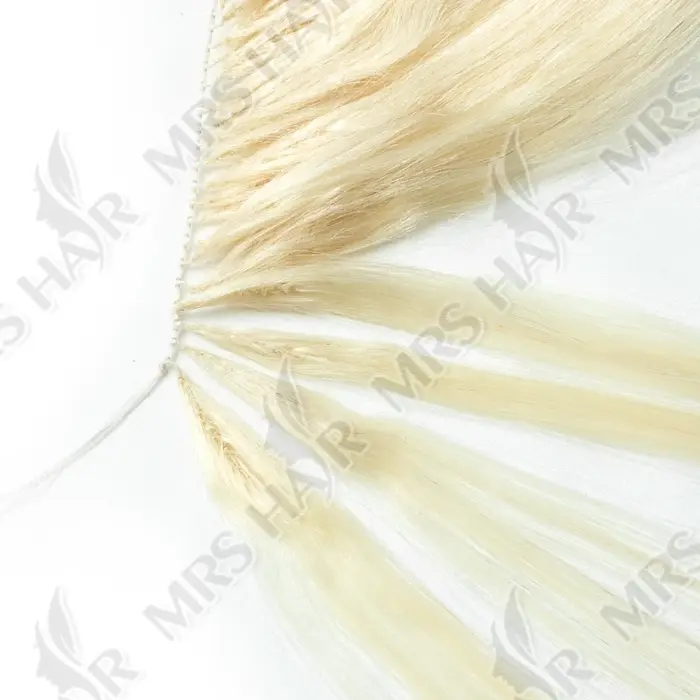 Extensions de cheveux invisibles en plumes