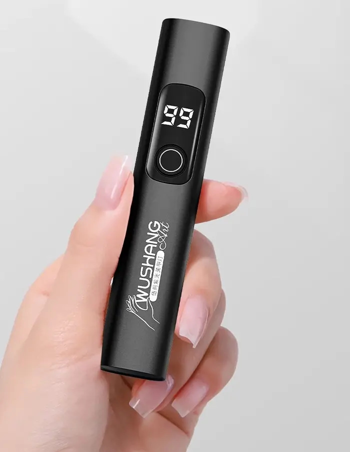 Machine à extensions de cheveux à lumière UV avec colle