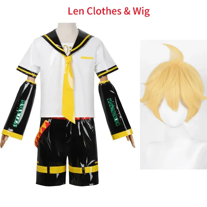 Costumes de cosplay Len Rin pour hommes et femmes