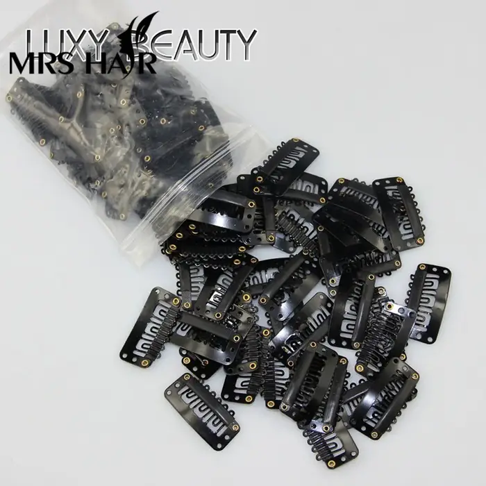 20/50pc 3.2cm extension de cheveux clip U perruque Clips pour Extensions