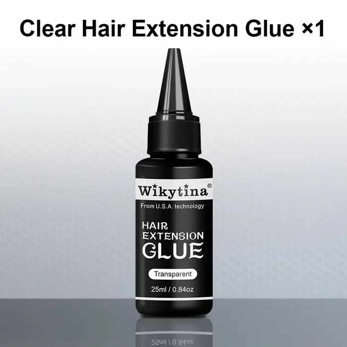 Kit de colle UV légère pour extensions de cheveux