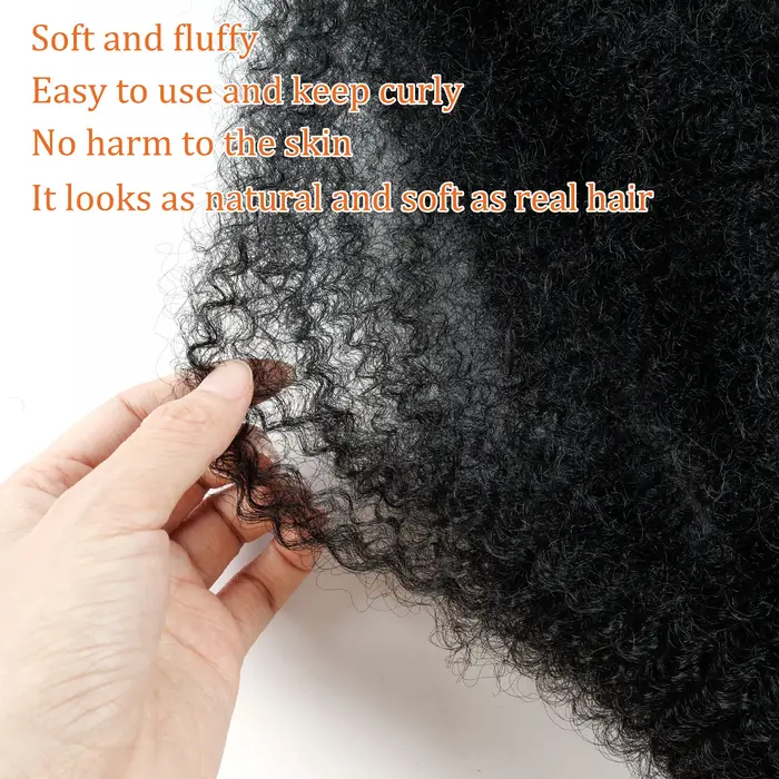 Extensions capillaires synthétiques Afro torsadées de printemps