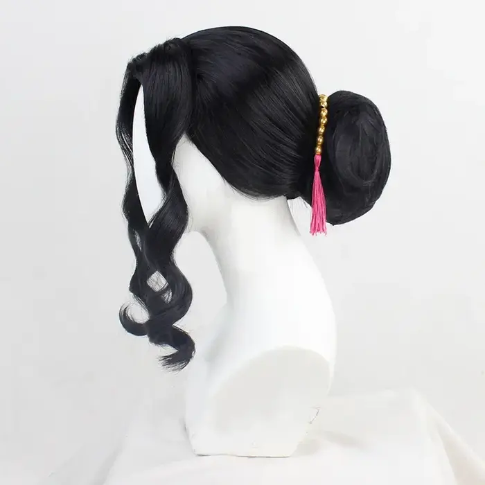 Perruque de cosplay Kimetsu No Yaiba Kibutsuji Muzan