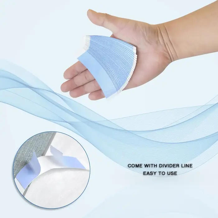 Adhésif imperméable Double face pour perruques en dentelle, ruban de maintien audacieux pour perruqu