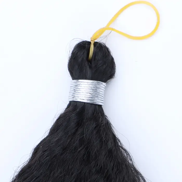 Tresses Synthétiques Afro Crépues et Bouclées au Crochet pour Femme