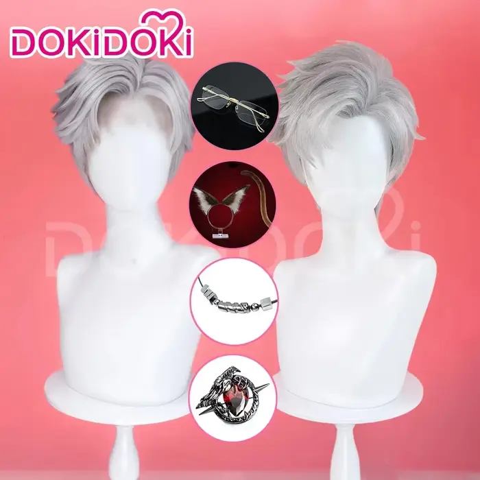 Perruque Sylus Rafayel Xavier Zayne Caleb Game Love and Deepspace DokiDoki Cosplay